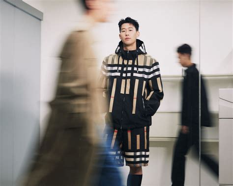 Burberry Announces Football Player Son Heung.